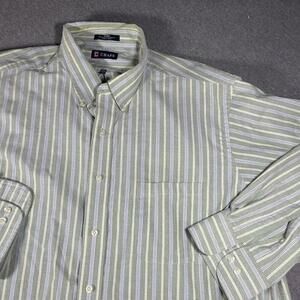 Chaps Men's Oxford Wrinkle-Free Button-Down Shirt Mens XXL